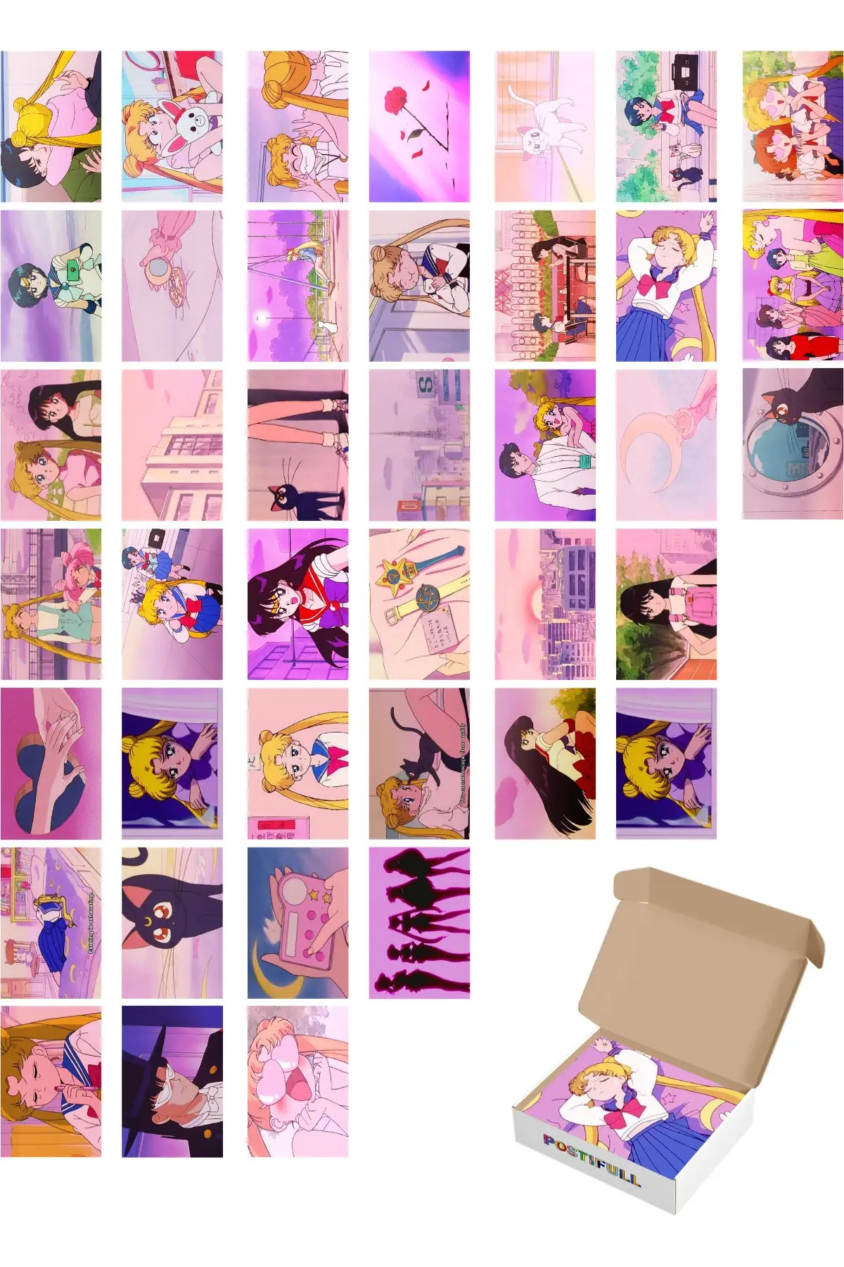 Anime Wall Poster Collage Set 60 Pieces Thick Coated Paper 10cm X 14cm  Boxed - AliExpress