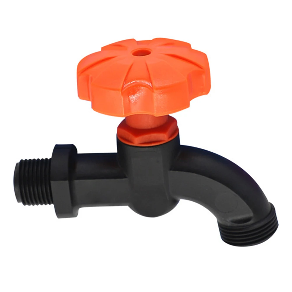 

3/4 Water Control Valve Garden Irrigation Aquarium Water Tank Replacement Valve Engineering Plastic Outer Wire Irrigatio Faucet