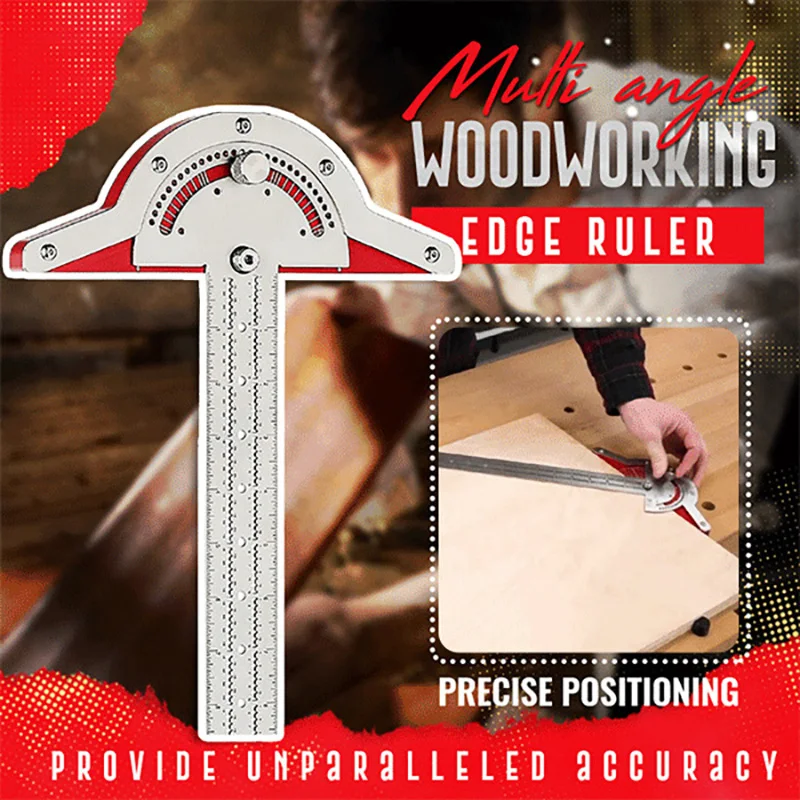 Ultra Precision Marking Ruler Square T Type Woodworking Scriber ...