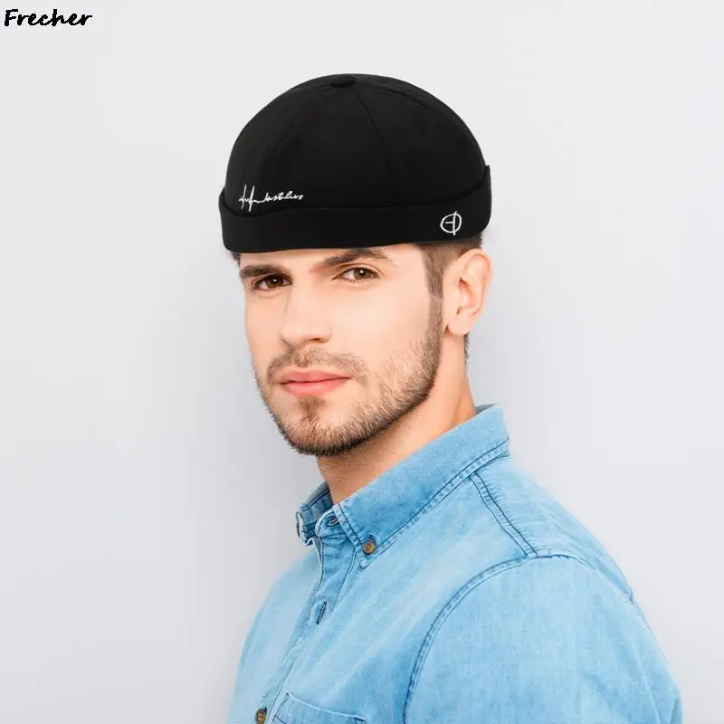 Fashion Hats Fashion Men Docker Cap Skullcap Retro Sailor Cap Beanies Hats for Women