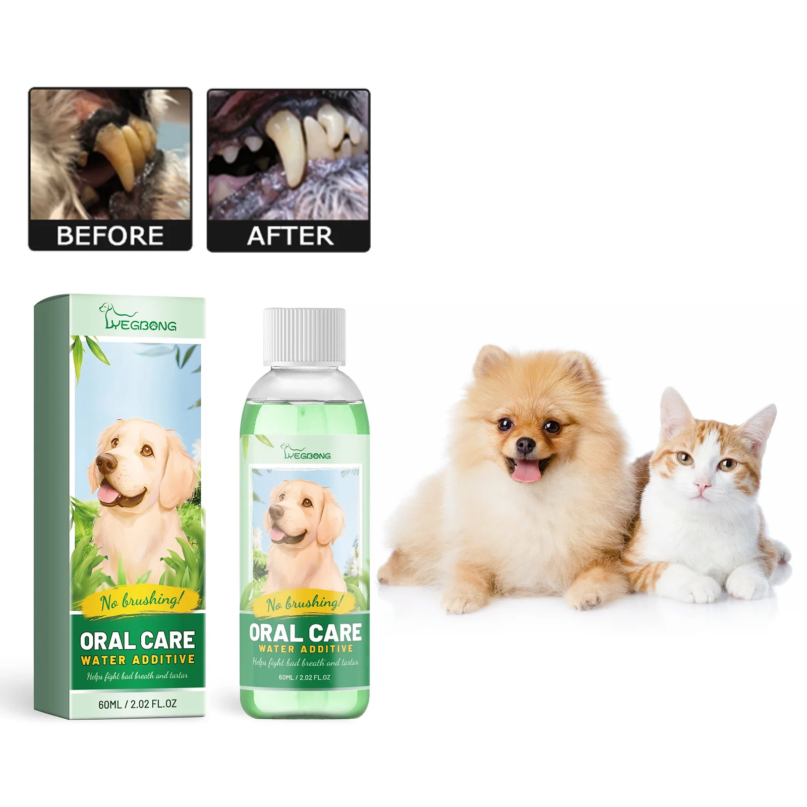 

Pet Oral Cleanser Prevent Calculus Cat Tartars Removal Bad Breath Freshener Gum Care Eliminate Teeth Cleaner Dog Deodorant Spray