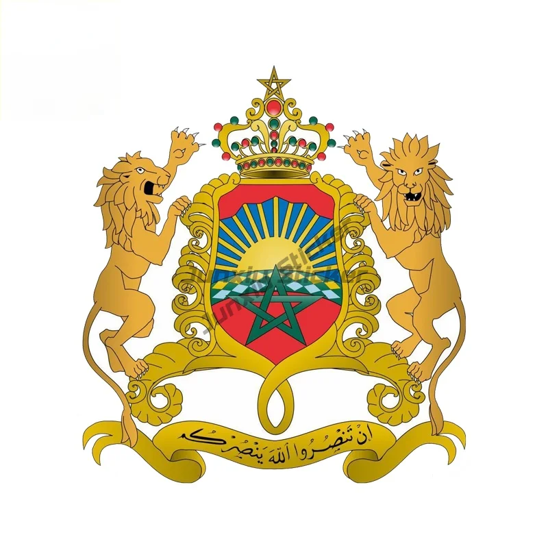 National Emblem Morocco Coat of Arms Accessories Pegatinas Para Coche DIY Car Styling Occlusion Scratch