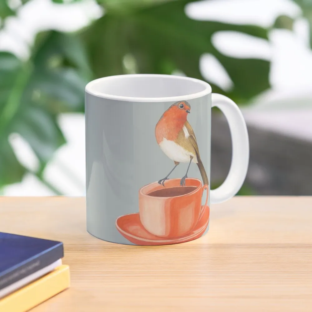

coffee loving robin bird Coffee Mug Mate Cups Cups Of Cups For Tea Mug