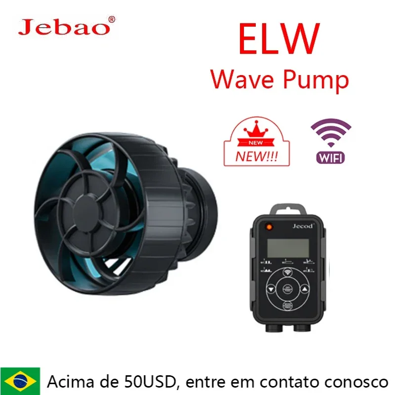 jebao WIFI Wave Pump ELW Aquarium Water Pump Filter Fish Tank Ultra Quiet Operation With WIFI Wireless Support water pump aquarium water pump fish tank pump