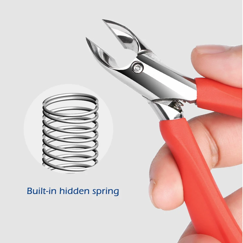 Nail Clipper Stainless Steel Ingrown Toenail Clipper Good at cutting thick and hard nails Pedicure Manicure Tool
