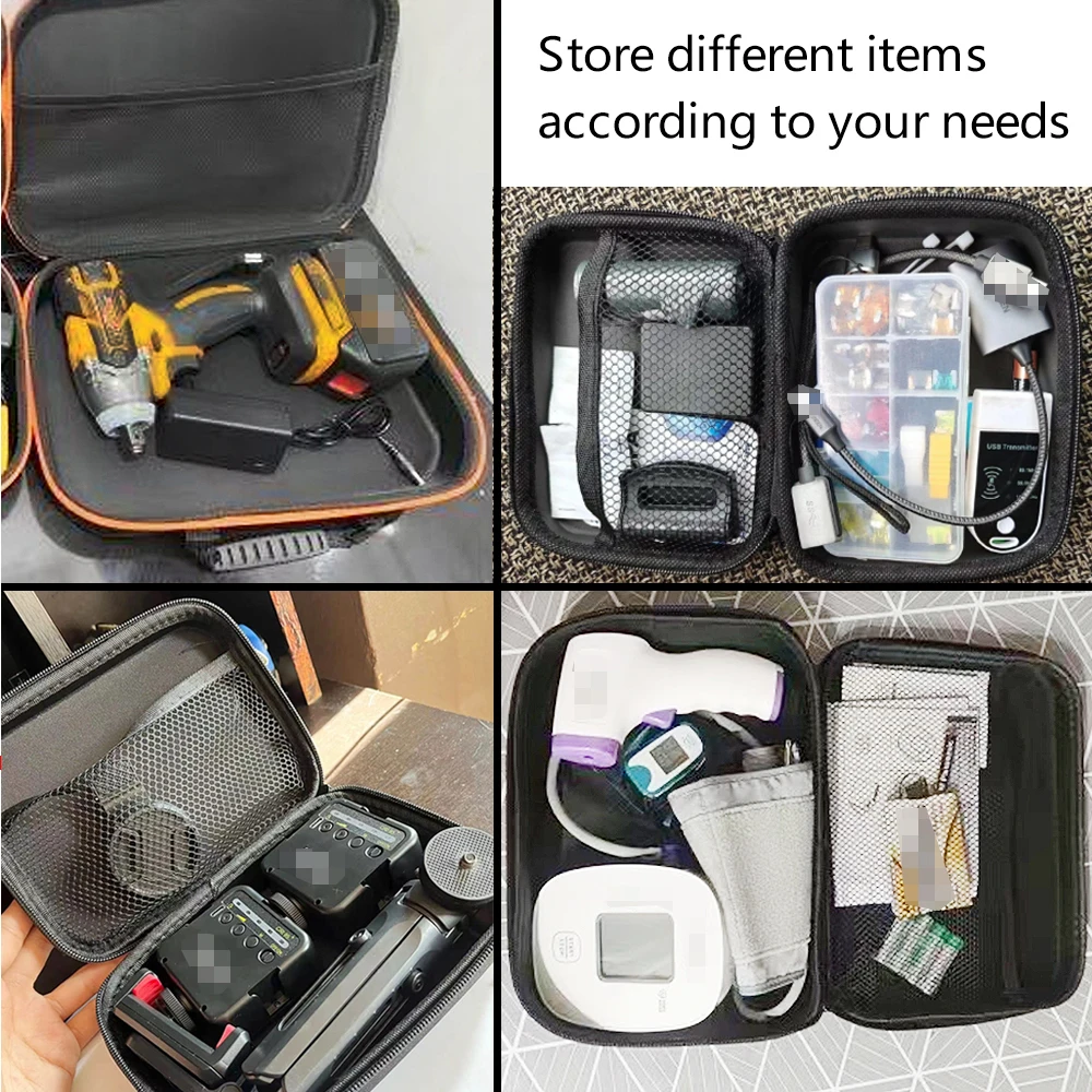 Custodia per batterie con cinghie elastiche per batterie AA AAA 9V C D al litio, contenitore per batterie a bottone per casa, garage, regalo - immagine 6