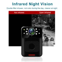 Waterproof Small Body Camera 1080P File Encryption Infrared Night Vision Cam Mini Bodycam Sport DV Law Enforcement DVR Recorder - Image 3