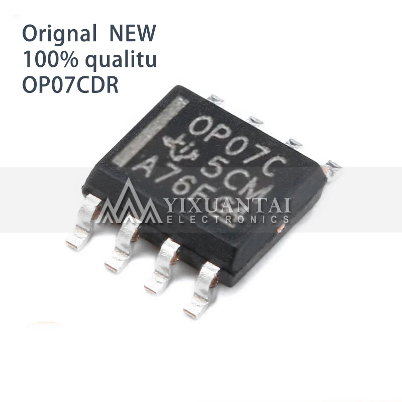 10 Pz Sop8 Smd Op07Cdr Op07 Op07C 07Cdr Soic-8