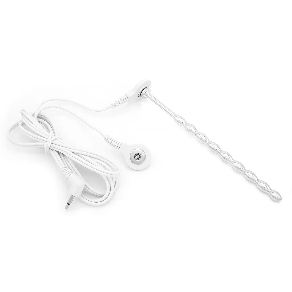 Electro stimulation urethral sound penis sex toy electric shock Chastity Penis Cock Ring urethra plug stimulator urethra dilator