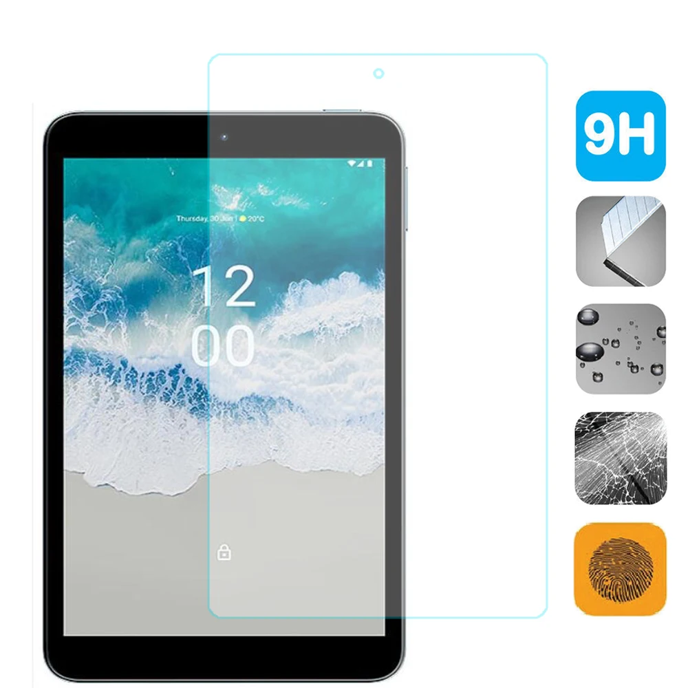

Закаленное стекло для Nokia T20 10,4 дюймов 2021 для Nokia T10 8 дюймов 2022 Защитная пленка для экрана планшета стеклянная пленка