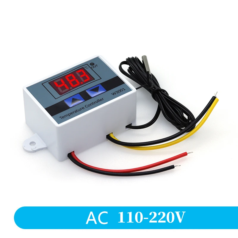Universal Digital Temperature Controller and Thermostat for Aquarium, Incubator, and Water Heater