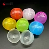 100Pcs/Pack 50MM*55MM Mixed Colors Plastic PP Siamese Capsules Toy  Empty Surprise Ball Container For Vending Machine 6