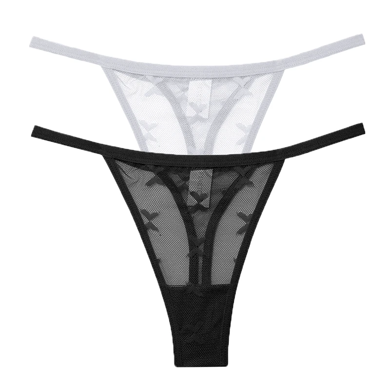 Intimo Sexy Da Donna Lingerie Trasparente Slip In Rete Slip In Mutandine Di