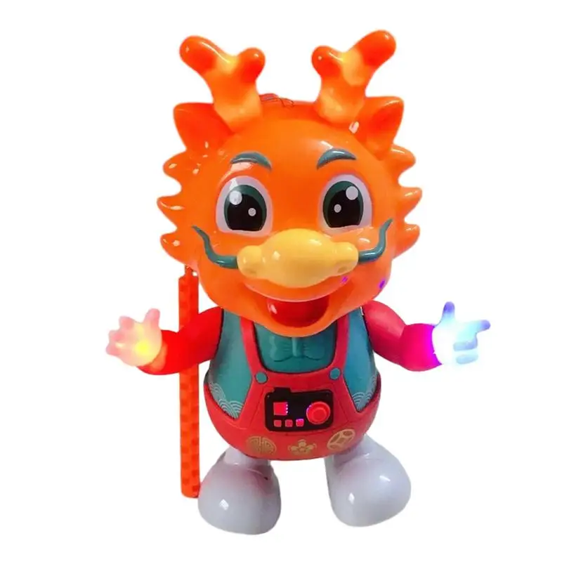

Electronic Music Toy Music Light Little Dragon Electric Dancing Toys Dragon Educational Toy Cute Pattern Party Decoration