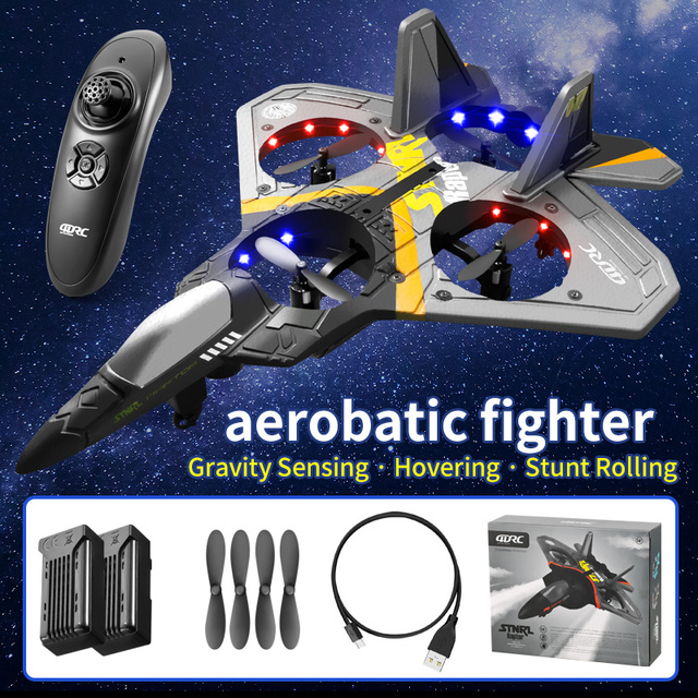 RC Remote Control Airplane 2.4G 6CH Remote Control Fighter Hobby Plane Glider Airplane EPP Foam Toys RC drone Kids Gift