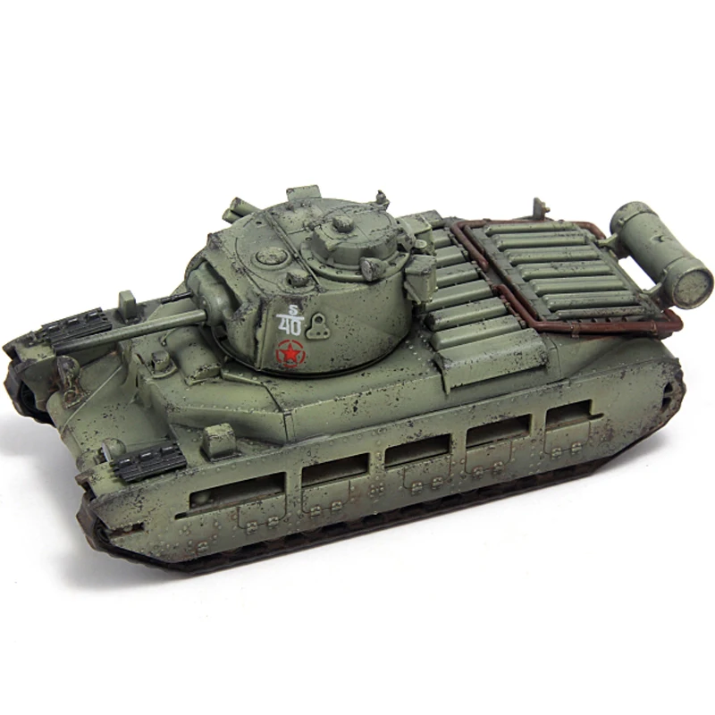 

1/72 Scale Pp0039 Matilda 2 Fire Support Type Soviet 5th Mechanized Corps 68th Army Tank Model Collection Display Gifts Toys Fan
