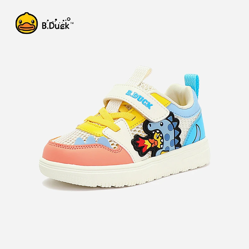 B.Duck Toddler Shoes Cartoon Sneakers Boys Girls Casual Tennis Walking Shoes Lightweight
