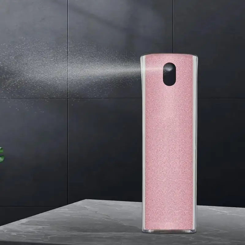 2 In 1 Phone Screen Cleaner Spray Computer Screen Dust Removal Microfiber Cloth Set Cleaning Artifact Without Cleaning Liquid 5