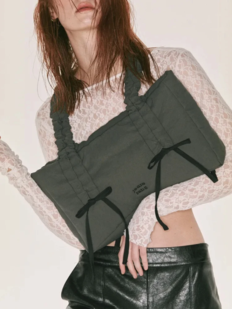 [JEDREFEB5]Stripe Tie Bag Small★大人気★ JEDREFEB5] STRIPE TIE BAG SMALL (JEDREFEB5/バッグ・カバン