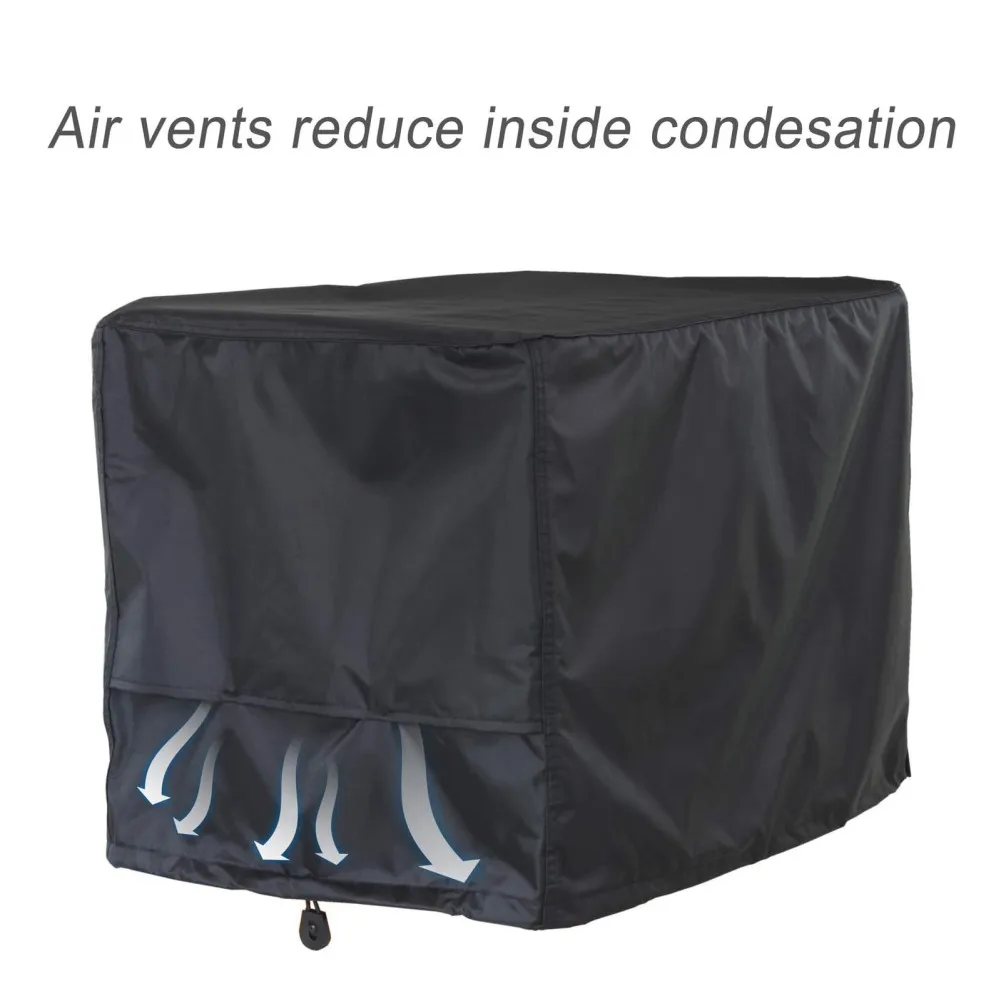Generator Cover Universal Generator Cover With Storage Bag Thicken 210D Oxford Cloth Generator Cover For Most Generators