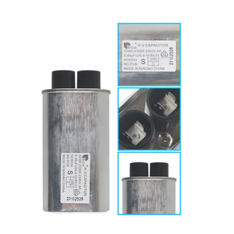 2300V 1.15UF HV Capacitor Suitable for to lg Galanz Midea Etc. Microwave Oven capacitance Parts Accessories