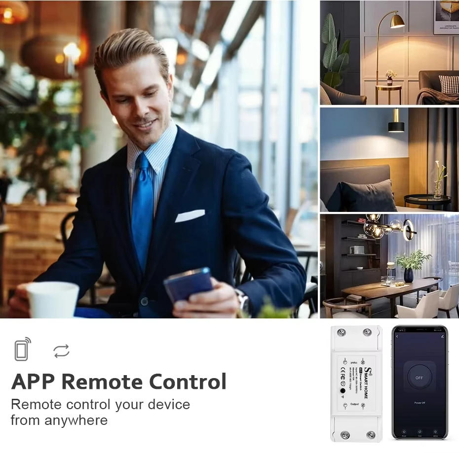 Smart WiFi Wireless Light Switch Module