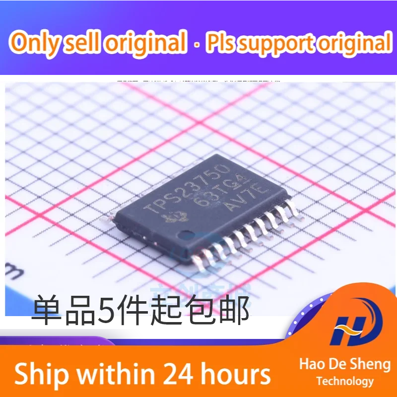 

10 шт./партия TPS23750PWPR TPS23750 TSSOP20 новая Оригинальная фотография