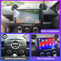 SCARLIU for Mazda 2 2007-2014 Multimedia Video Player 4G WIFI GPS Navigation Carplay DVD Head Unit 2 Din Android 16 Car Radio - Image 2