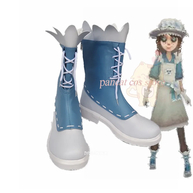 Identity V Lisa Beck Cosplay Shoes Comic Anime Game Cos Long Boots Cosplay Costume Prop Shoes for Con Halloween Party