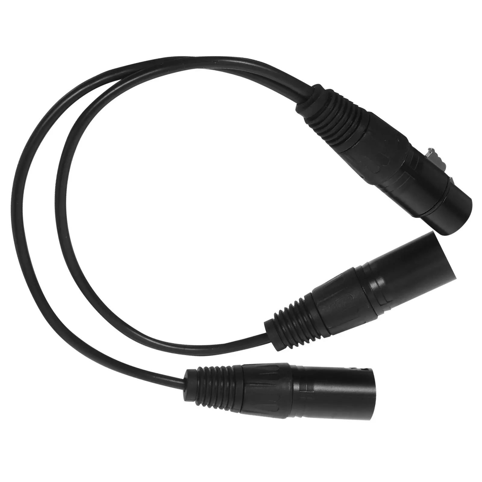 밸런스드 XLR 마이크 분배기 케이블, 2M 고음질 오디오 전송, 모바일 녹음용 스튜디오급 사운드 선명도