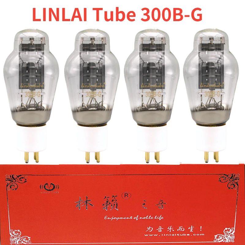 

Лампа LINLAI 300B-G заменяет PSVANE Dawn 300B WE300B трубка, усилитель мощности HIFI аудио усилитель мощности заводской тестовый матч
