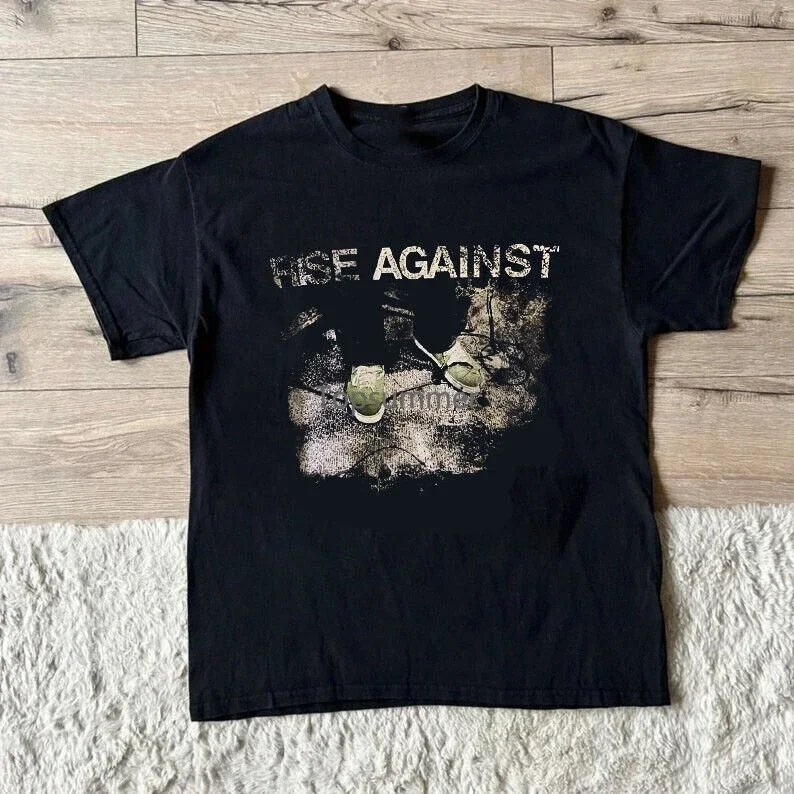 

Reprinted Rise Against Punk Band Shirt Unisex Full Sizes Te5171