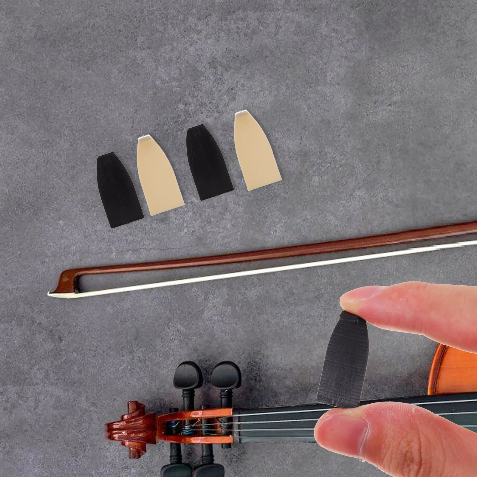 10pcs Plastic Cello Bow Tips Violin Cello Viola Accessories Cello Bow Parts