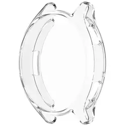 Premium TPU Full - Cover Smart Watchband Screen Protector Shell - Soft Protective Accessory (Transparent--)
