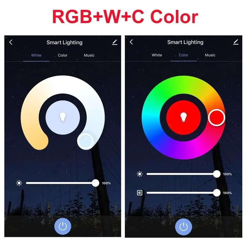 Zigbee Smart Light Bulb E27 LED RGB Lamp Work for Google Home Alexa Dimmable Timer Function smart led lamp