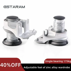 Zinc Alloy Wardrobe Adjustable Feet Minimalist Style Furniture Cabinet Support Adjustable Feet Non-slip Cabinet Feet Adjustable
