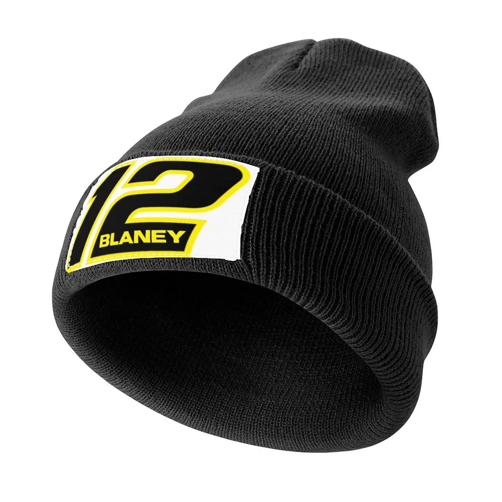

Ryan Blaney 12 Knitted Cap Big Size Hat funny hat Women Caps Men's
