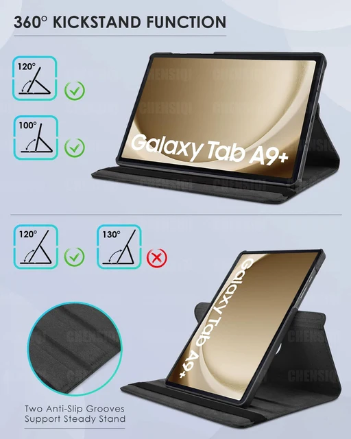 SEYMAC Custodia Per Samsung Galaxy Tab S10 Plus / S9 FE Plus / S9