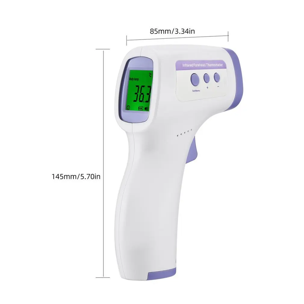 Non-contact Infrared Thermometer Baby Adult Infrared Temperature Meter Digital Temperature Gun LCD Display Thermometer images - 6