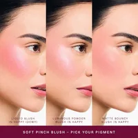 Rare Beauty Soft Pinch Matte Bouncy Cushiony Cream-to-powder Blush Airy And Lightweight Soft Pinch Liquid Blush Natural Flush 5