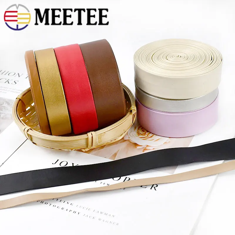 4/5Meters DIY Leather Crafts Straps Strips for Leather Accessories