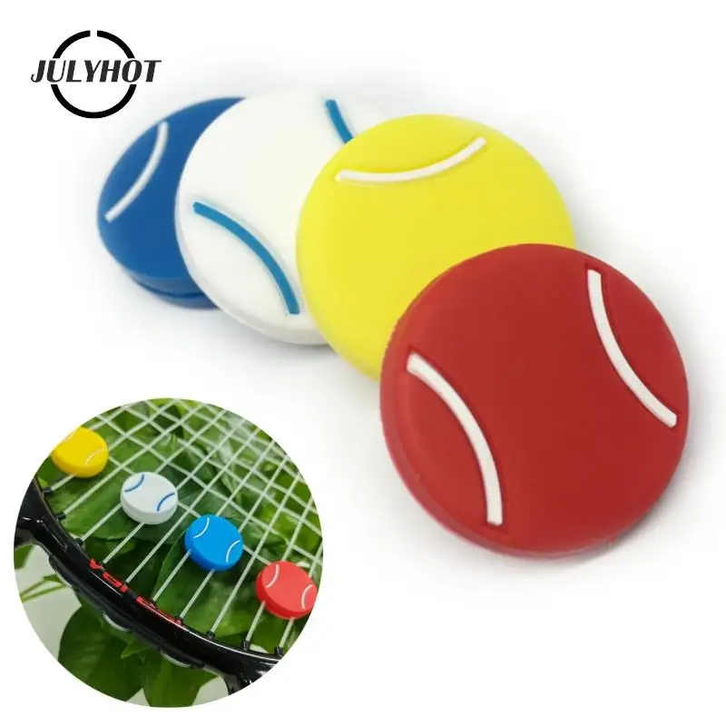 

1Pc Colorful Tennis Racket Shock Absorber Vibration Dampeners Anti-vibration Silicone Sports Accessories