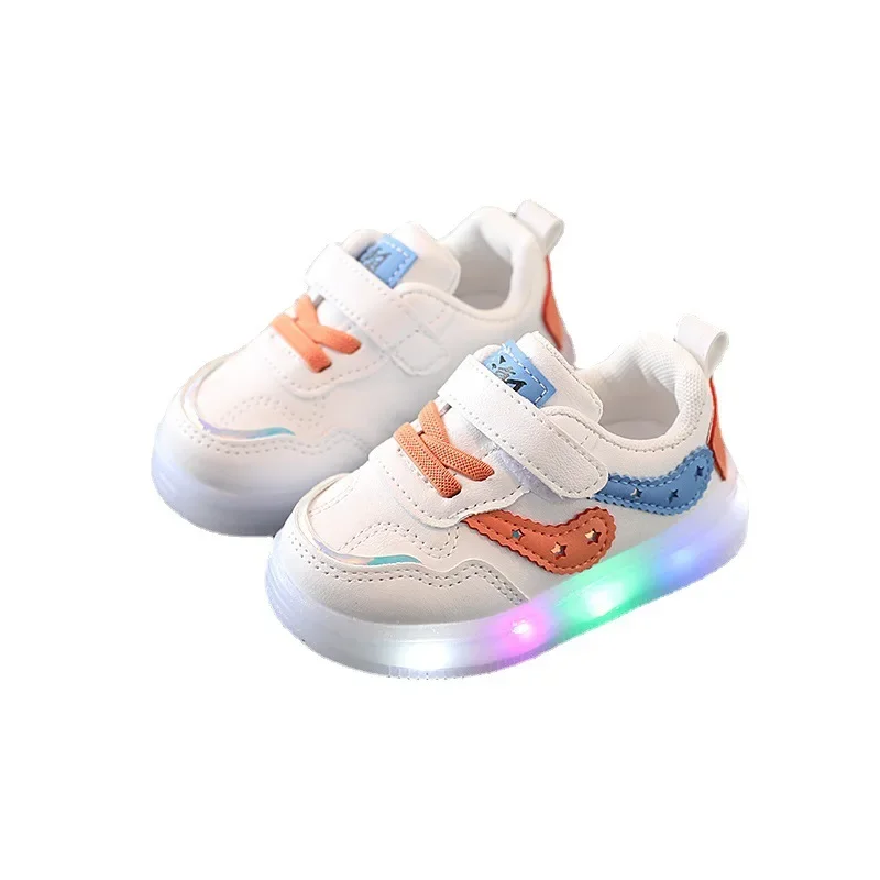 Child Shoe Boys Girl Led Light Sneakers Glowing Shoe Kids Soft Soled Breathable Casual shoes Infant Toddler Baby Shoes Tenis sports shoes baby shoes kids sneakers kids shoes kids sports shoes