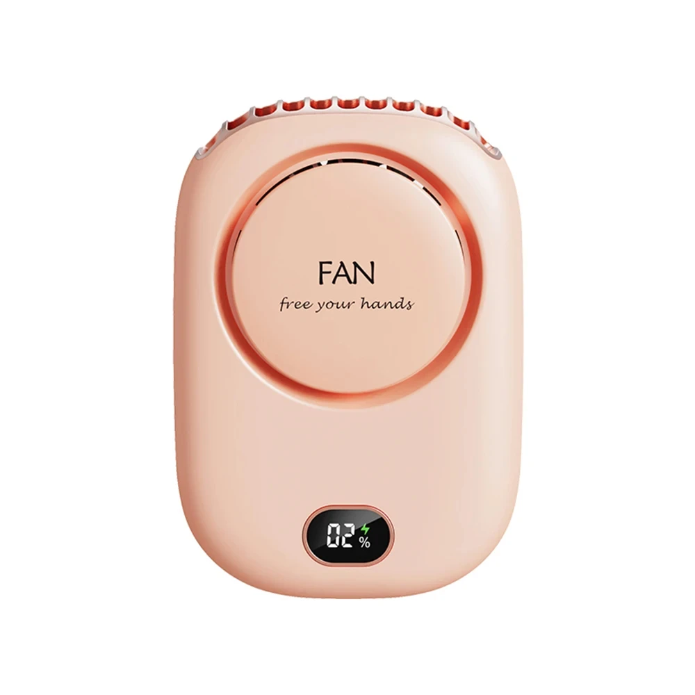 Compact Rechargeable Bladeless Turbo Fan - Ultra Quiet Handheld Fan for Outdoor Sports and Travel