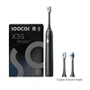 SOOCAS X3S Adult Sonic Electric Smart Toothbrush IPX8 Waterproof 180 Days Battery Life Ultrasonic Soft Cloud Toothbrush Heads 2