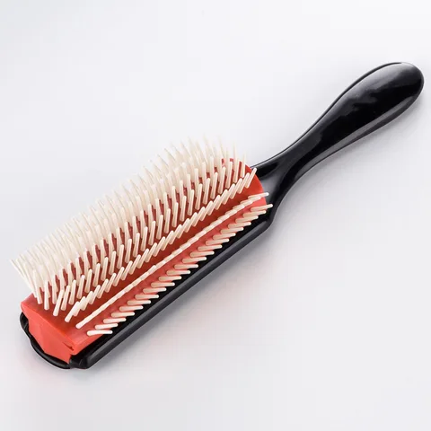 Detangling Hair Brush Hair Combs Denman Detangler Hairbrush Scalp Massager Straight Curly Wet Hair Comb