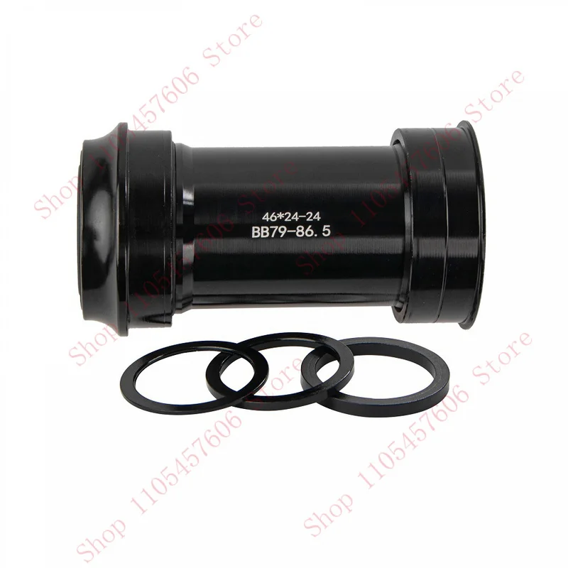 BB79 하단 브래킷 86.5mm, PF86 프레스핏 46mm(24mm 스핀들용), MTB 로드 바이크용 세라믹 베어링