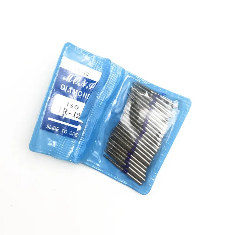 50pcs/bag Dental Diamond Polishing Burs High Speed Burs Teeth Polishing TR Series Dental Materials