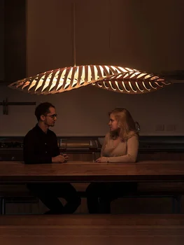 Wabi-Sabi Fish Bone Pendant Light 1
