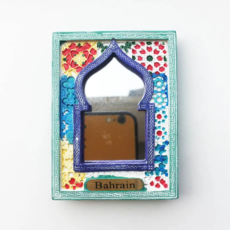 Bahrain 3D Fridge Magnets Tourist Souvenirs Crafts Refrigerator magnet Decoration Articles Handicraft Gifts